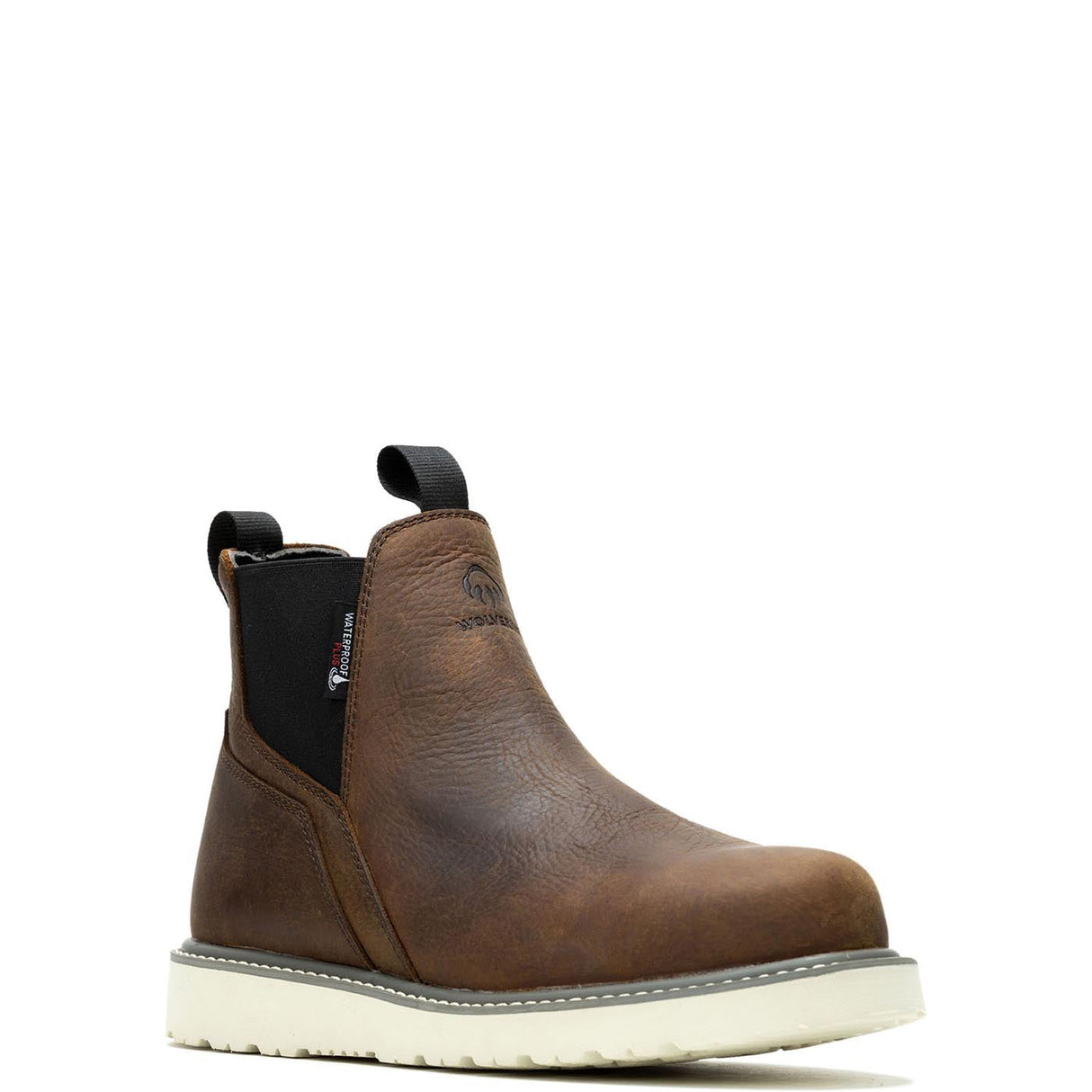 Wolverine Trade Wedge Steel-Toe Waterproof Romeo Work Boot steel toe,W231101 Medial Image