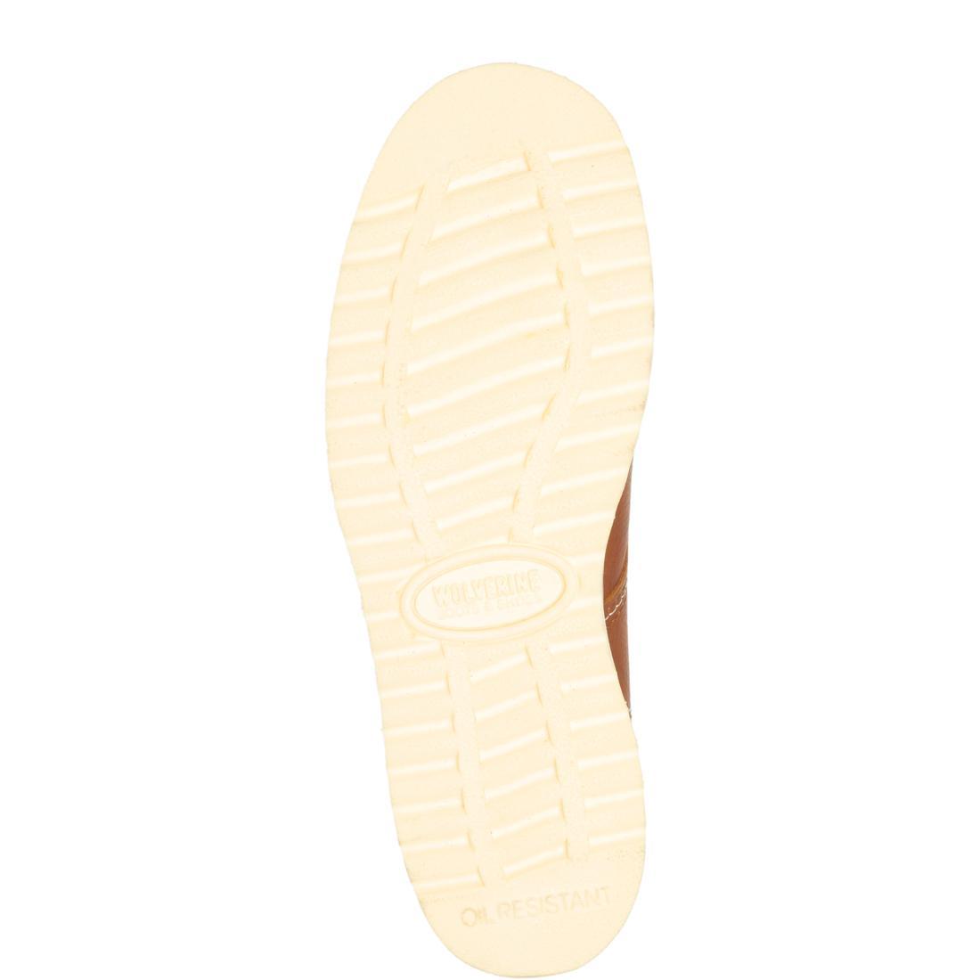 Wolverine Work Wedge Moc Soft-Toe Work Boot Soft-Toe,W08288 Sole Image