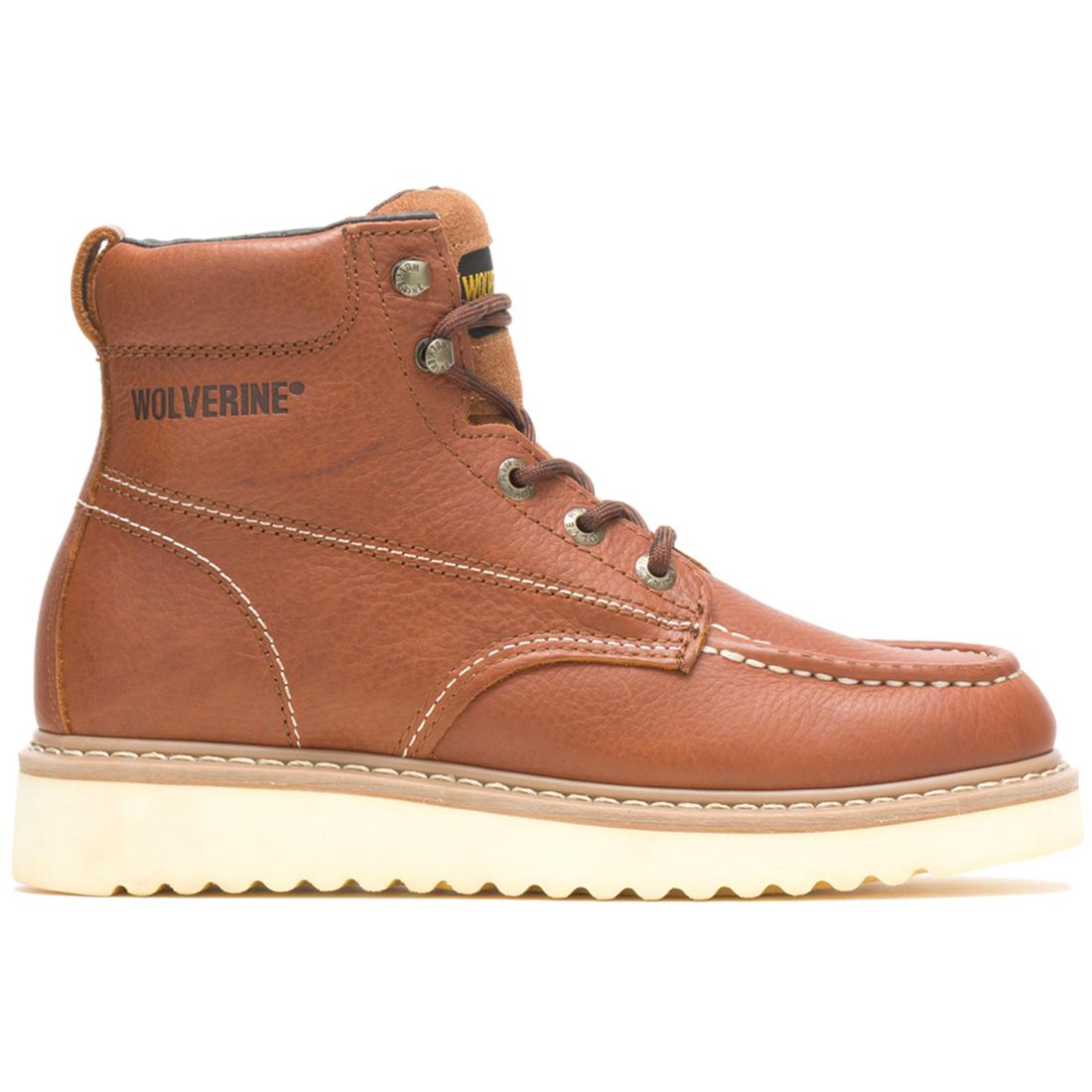 Wolverine Work Wedge Moc Soft-Toe Work Boot Profile View