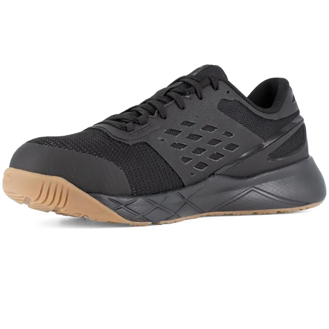 Nanoflex Tr Composite-Toe Athletic Work Shoe Black/Brown