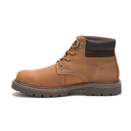 Caterpillar Outbase Soft-Toe Waterproof Boot Brown P51032 Side Image