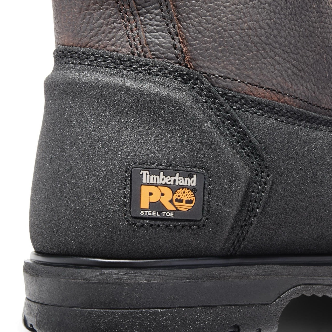 Powerwelt Steel-Toe Pull-On Work Boot Brown