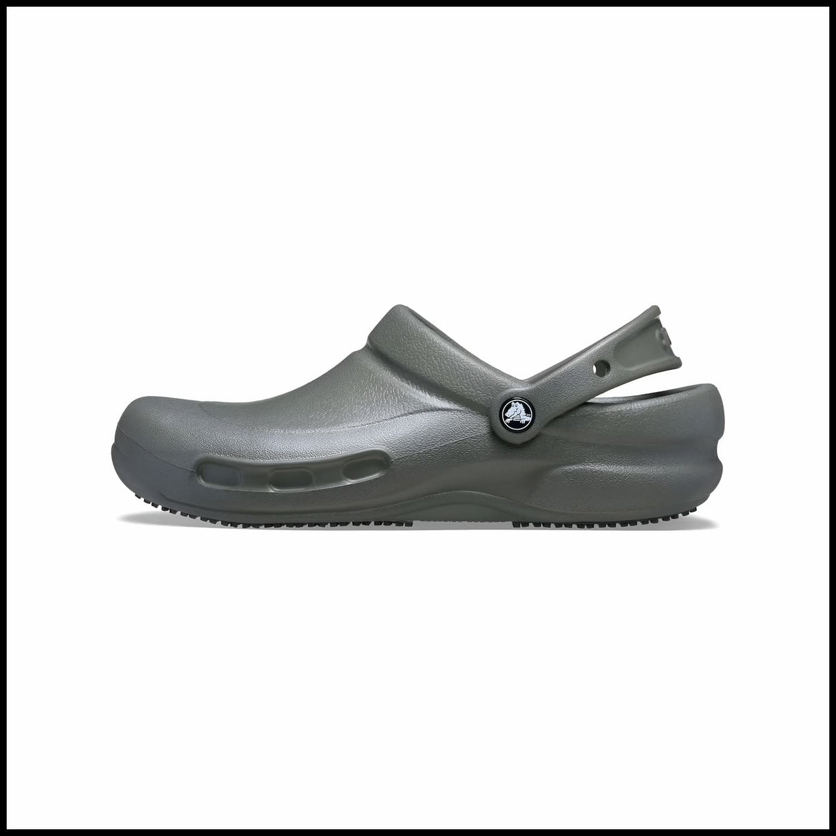 Crocs Classic Work Clog Charcoal Inner side view