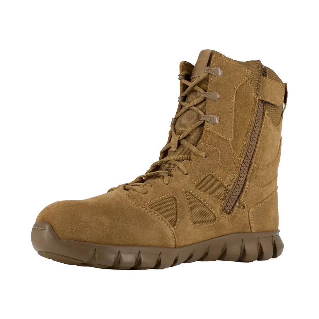Sublite Cushion 8 Inch Composite-Toe Tactical Military Work Boot Coyote