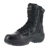 Rapid Response Rb 8 Inch Composite-Toe Tactical Work Boot Black