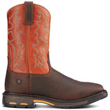 WorkHog Soft-Toe Wide Square Toe Boot Dark Earth