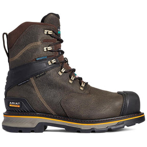 Ariat Stump Jumper CSA Glacier Grip 8 Inch Composite-Toe Waterproof 600g Work Boot Iron Coffee Detail