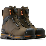Ariat Stump Jumper BOA 8 inch Composite-Toe Waterproof Work Boot Iron Coffee Detail