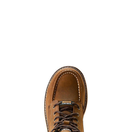 Ariat Rebar Lift Women's Waterproof Work Boot - Brown Side