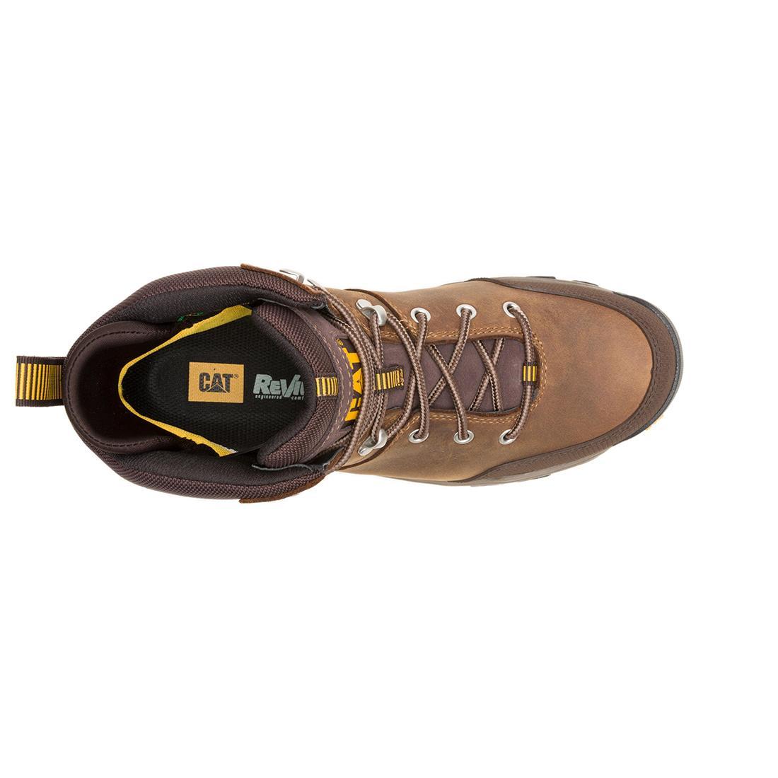 Threshold Rebound Hiker Waterproof Steel-Toe Boots Bison