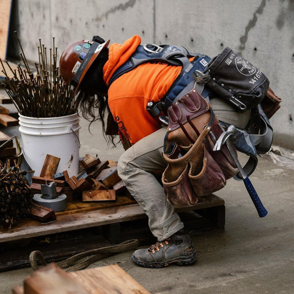 Vicious Women’s 4" Soft Toe Work Boot Medium Brown