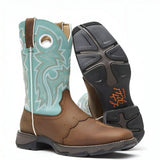 Durango Women’s Lady Rebel by Durango Powder n’ Lace Saddle Western Boot Sole