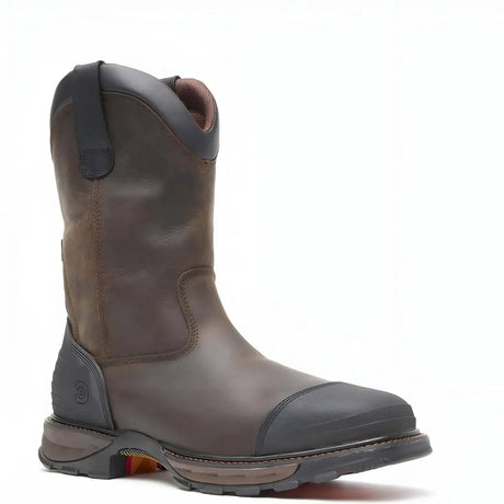 Durango Maverick XP Steel Toe Waterproof Western Work Boot Grizzly Brown Inner