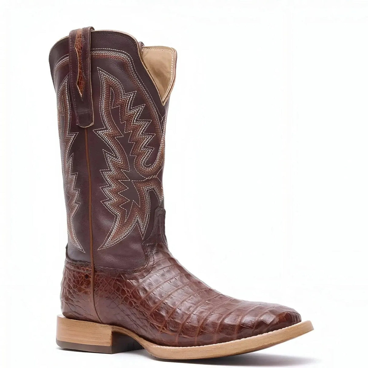 Durango PRCA Collection Caiman Belly Western Boot Sole