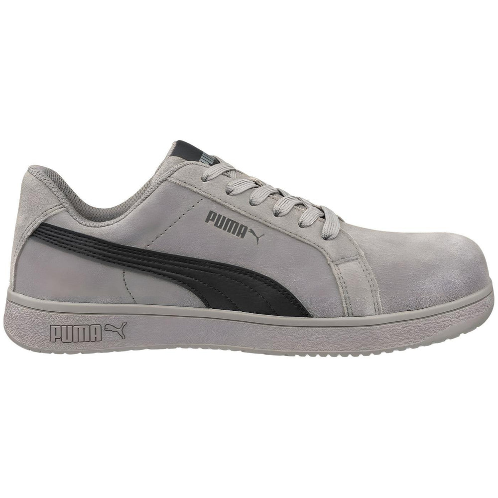Puma Safety Iconic Composite Toe Work Shoes – Stone image view 1