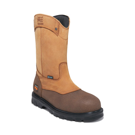 Rigmaster Steel-Toe Waterproof Pull-On Work Boot Brown