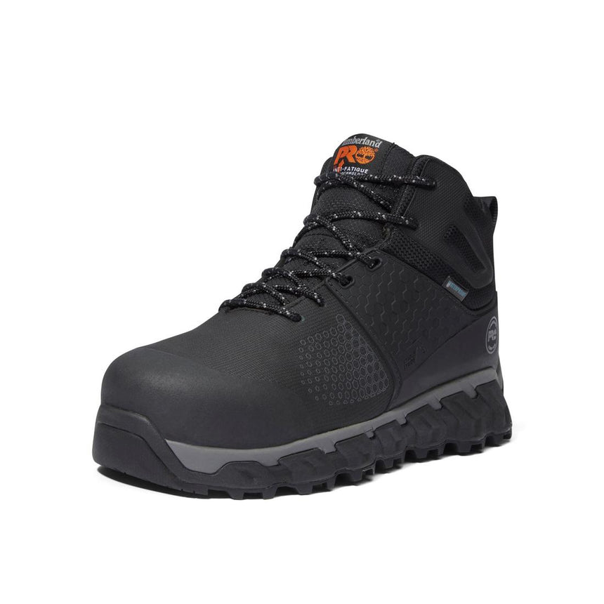 Ridgework Composite-Toe Waterproof Work Boot Black