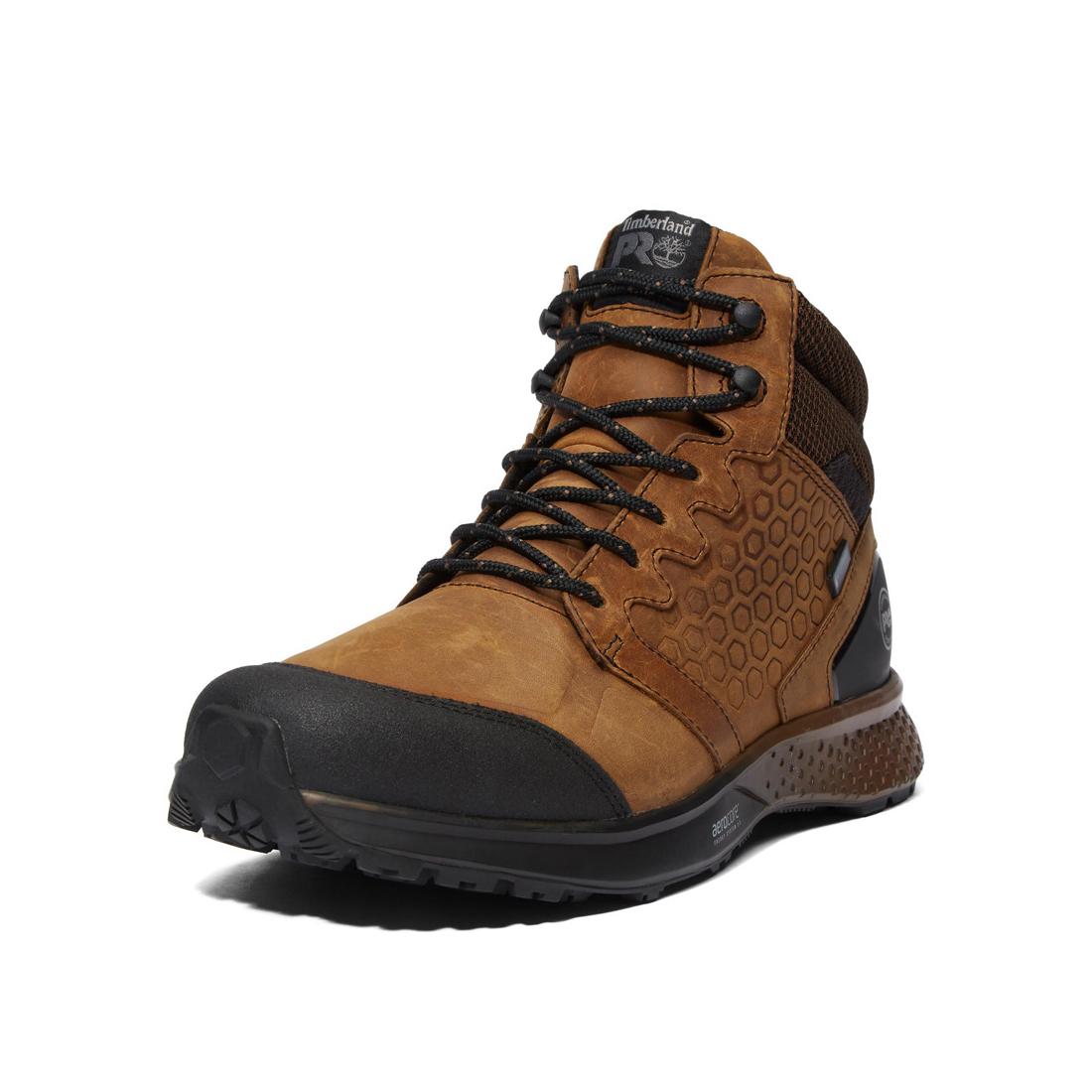 Reaxion Soft-Toe Waterproof Boot Brown