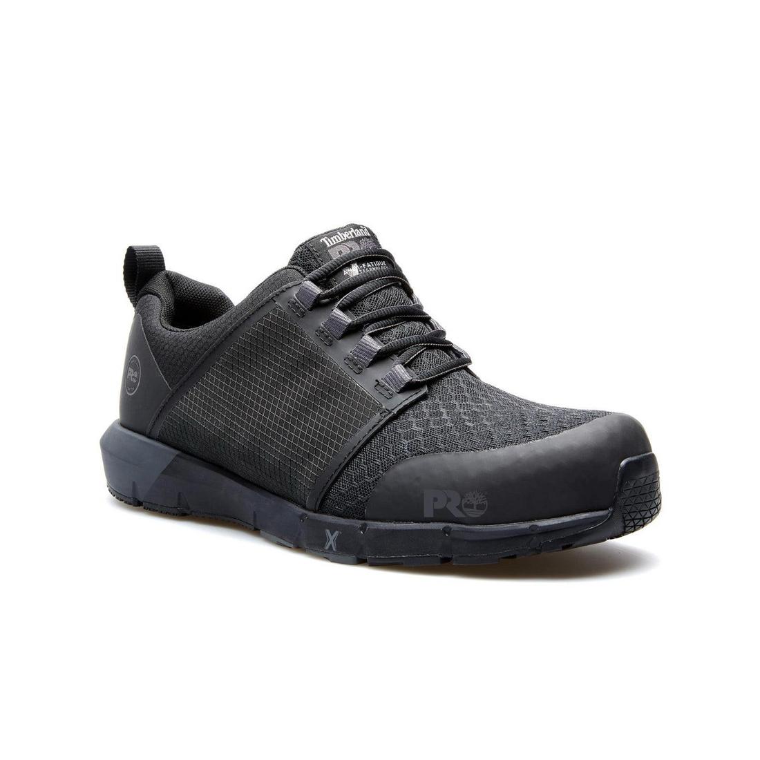 Radius Composite-Toe Work Shoe Black