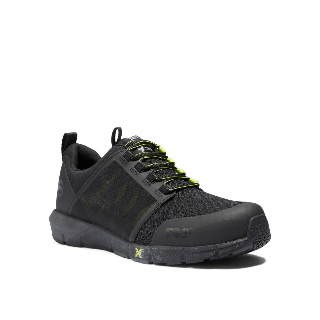 Radius Composite-Toe Work Shoe Black/Yellow