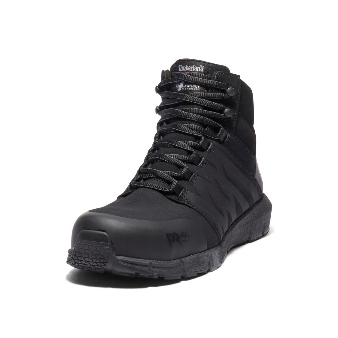 Radius Composite-Toe Work Boot Black