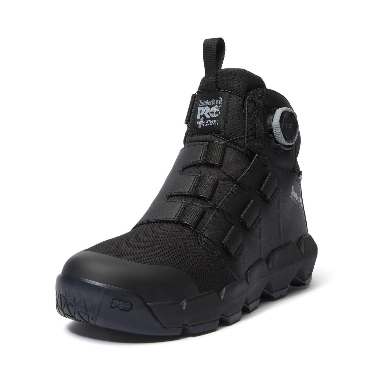 6 In Morphix BOA CT WP Composite Toe Work Boots Black