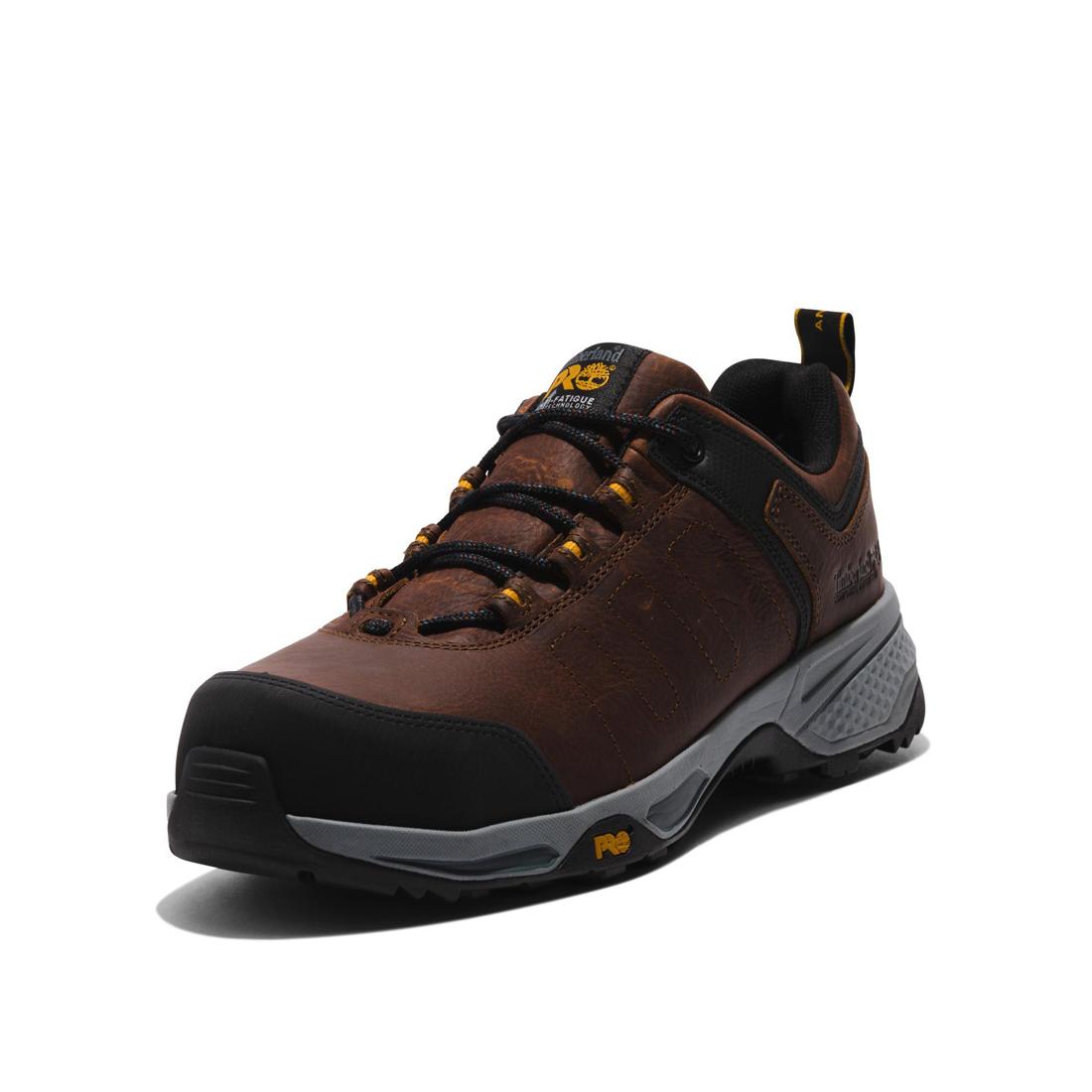 Switchback Composite-Toe Oxford Work Shoe Brown