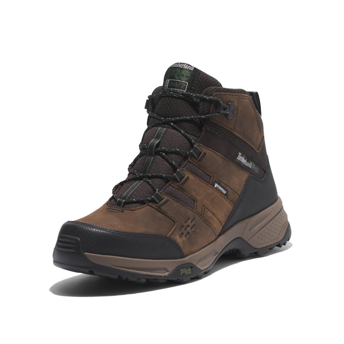 Switchback Lt 6 Inch Soft-Toe Waterproof Boot Brown/Tan