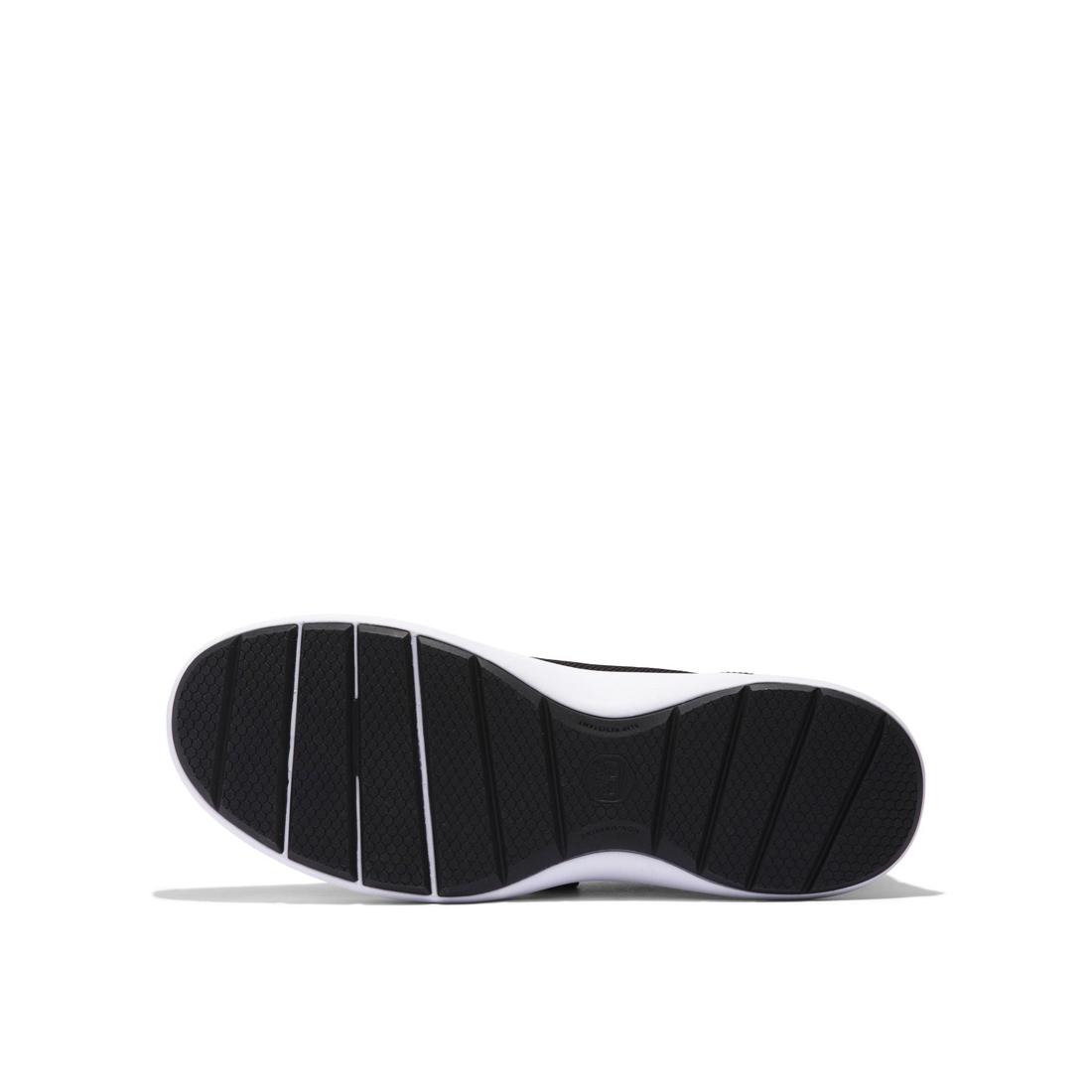 Women's Solace Soft-Toe Slip-On Shoe Black/White