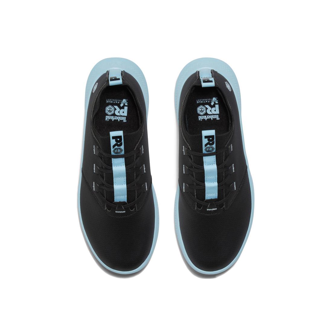 Women's Solace Max Soft-Toe Slip-On Shoe Black/Blue