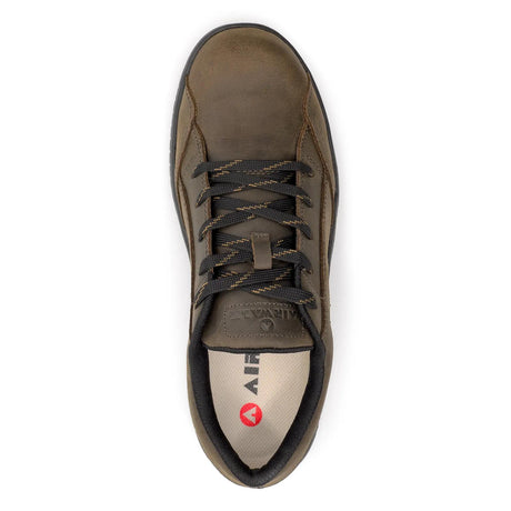 Airwalk Camino Met Leather Internal Met Guard Composite Toe Work Shoes – Dark Coffee 4