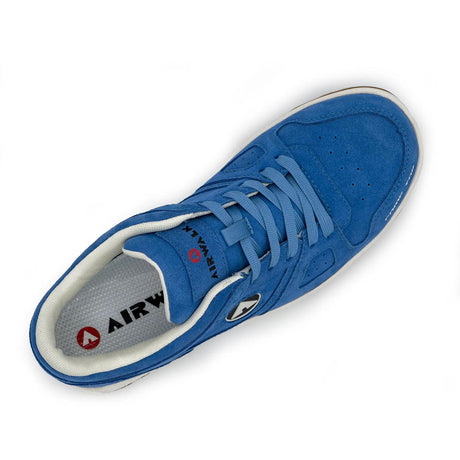 Airwalk Mongo Suede Low Women’s Composite Toe Work Shoes – Light Blue/Sail 4