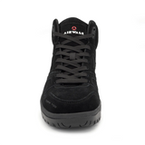 Airwalk Mongo Suede Mid Composite Toe Work Boots – Black/Black 4