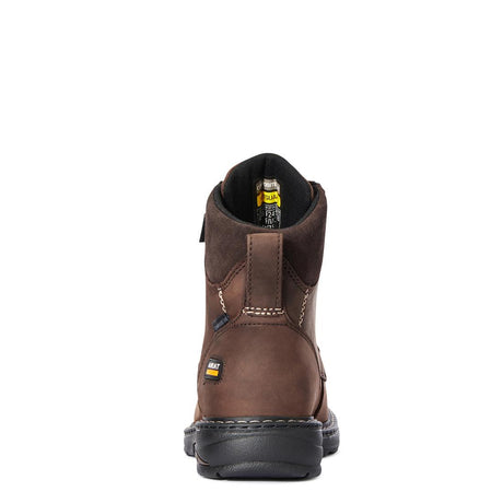 Ariat Casey 6" Women's MetGuard Composite Toe Work Boot - Brown Upper
