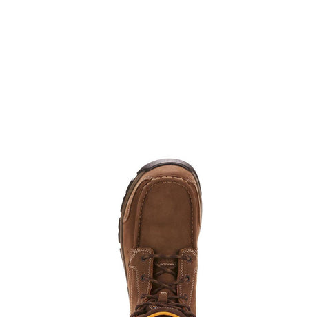 Ariat Edge LTE Composite-Toe Chukka Work Boot Dark Brown Upper