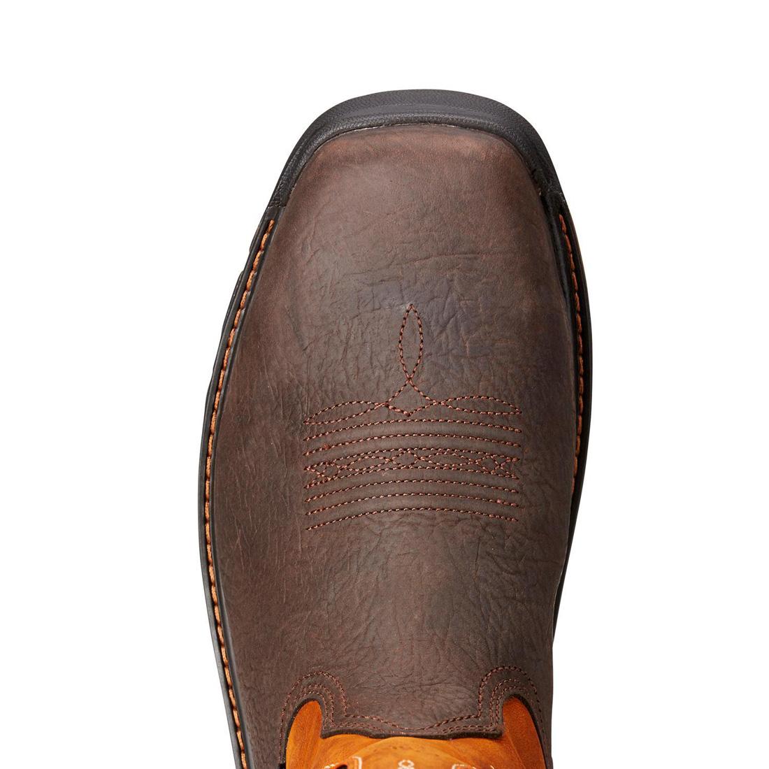Ariat Intrepid VentTEK Composite-Toe Work Boot Bruin Brown Sole