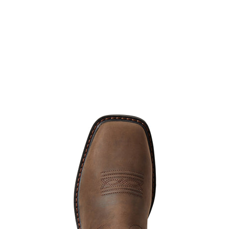 Ariat Krista Women's Waterproof Steel Toe Work Boot - Brown Upper