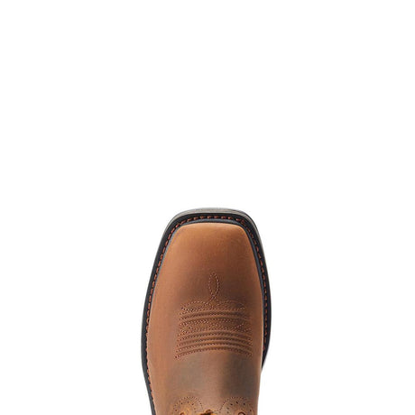 Ariat Sierra Shock Shield Patriot Soft-Toe Boot Distressed Brown Upper