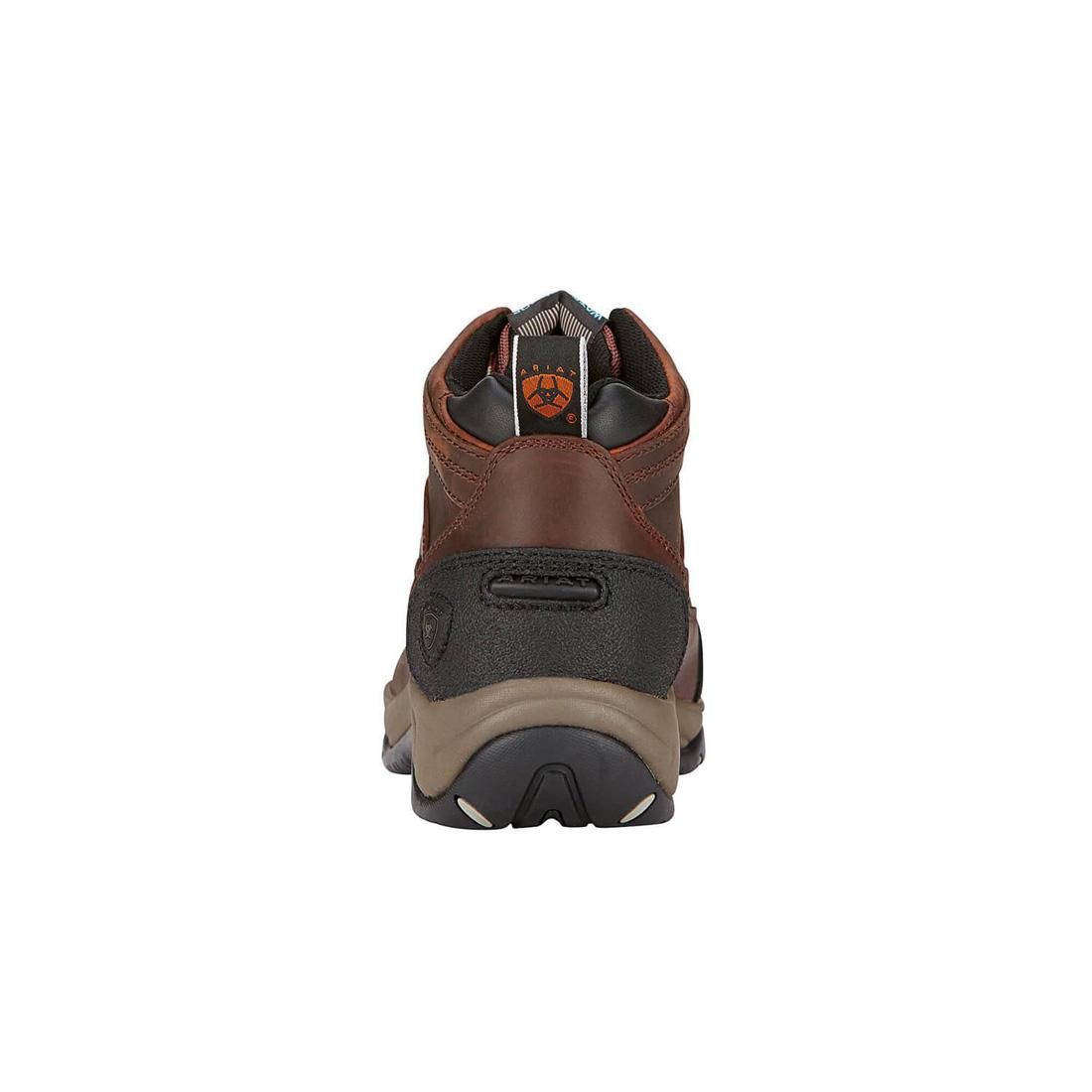 Ariat Terrain Soft-Toe Waterproof Boot Copper Brown Upper