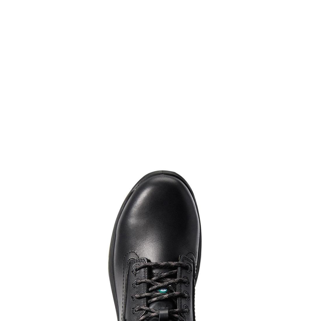 Ariat Turbo 6 inch Carbon-Toe CSA Waterproof Work Boot Black Upper