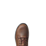 Ariat Turbo 8 inch Carbon-Toe Waterproof USA Assembled Work Boot Rich Brown Upper