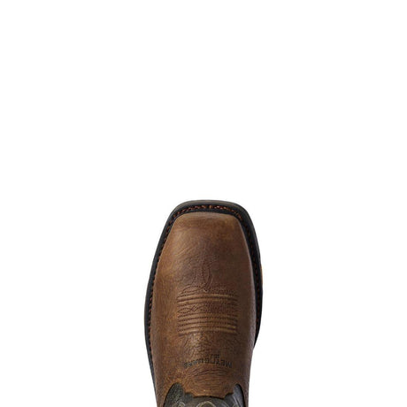 Ariat WorkHog Composite-Toe CSA MetGuard Wide Square Toe Work Boot Ridge Brown Sole