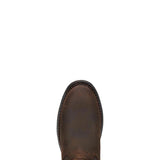 Ariat WorkHog Composite-Toe Waterproof Work Boot Oily Distressed Brown Upper