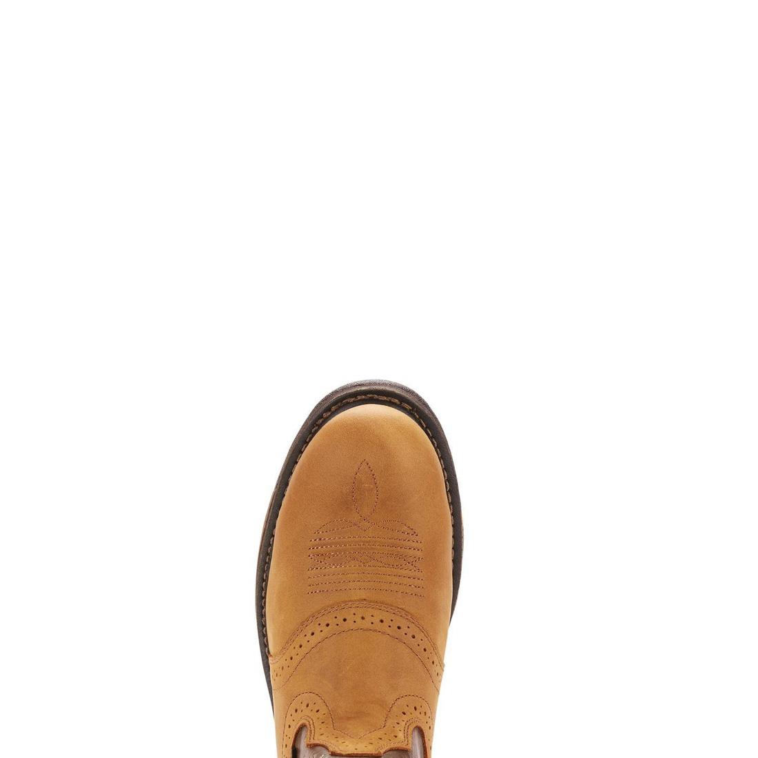 Ariat WorkHog Composite-Toe Work Boot Aged Bark Sole