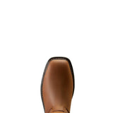 Ariat WorkHog XT Wellington Waterproof Carbon-Toe Work Boot Distressed Brown Upper