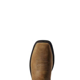 Ariat WorkHog XT Wide Square Toe Waterproof Carbon Toe Work Boot Distressed Brown Sole