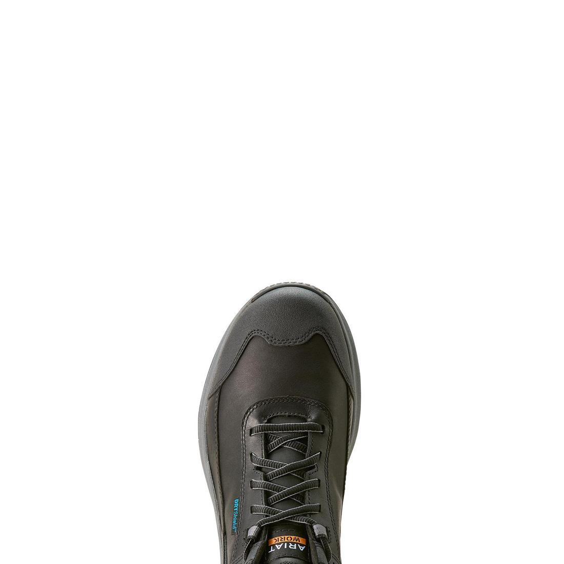 Outpace Shift Composite-Toe Waterproof Work Shoe Black