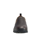 Avenger Flight SD10 Alloy Toe Slip-On Work Shoes – Brown A7000 Front Image