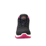 Avenger Reaction Women’s Aluminum Toe Work Boots – Black/Pink A1001 Front Image