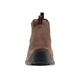 Avenger Ripsaw Puncture Resistant Alloy Toe Chelsea Work Boot – Brown A7340 Front Image